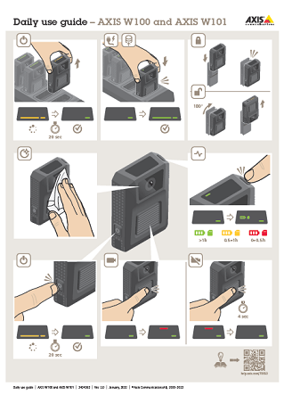 AXIS W101 Body Worn Camera