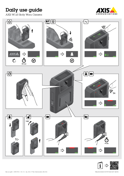 AXIS TW1906 Battery Replacement Kit